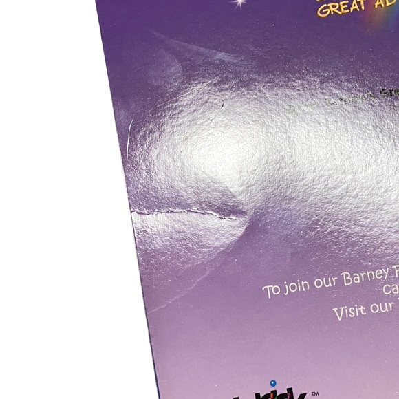 Barney's Great Adventure Paperback Book RARE - Picture 9 of 11